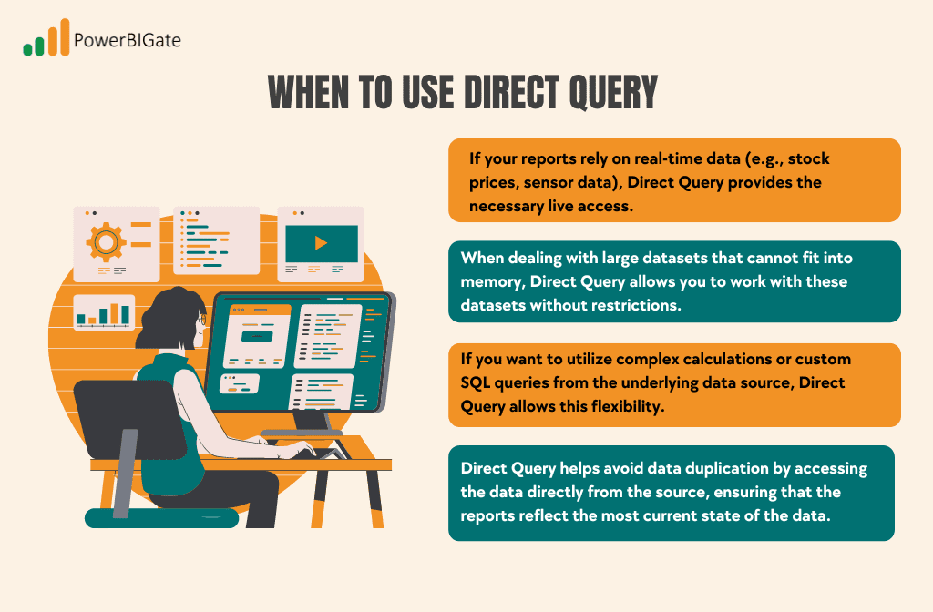 when to use direct query