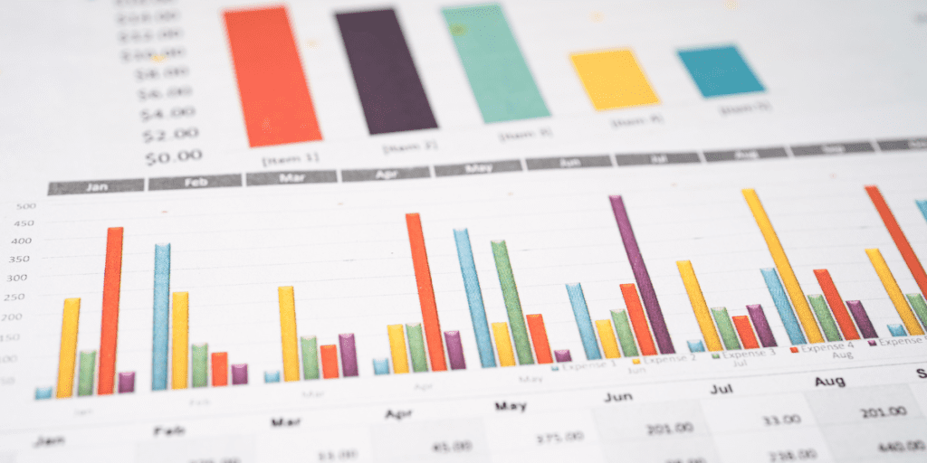 stacked bar chart